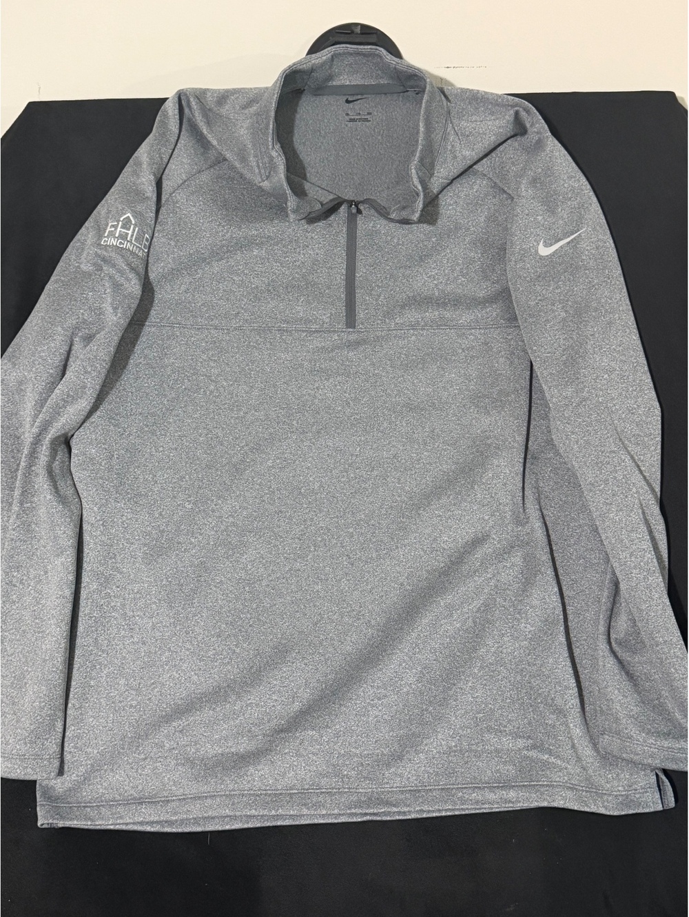 Nike Men's Gray Long Sleeve Pullover Hoodie XXL
